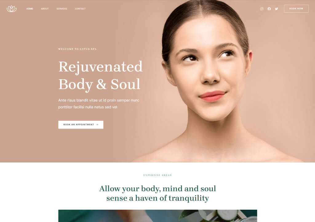 Lotus Spa 2 digital download store themes product featured image 06
