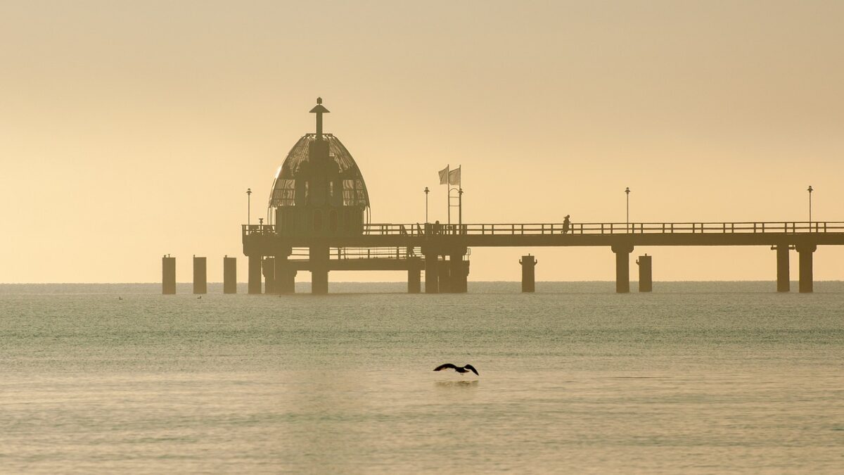 Seebrücken an der Ostsee