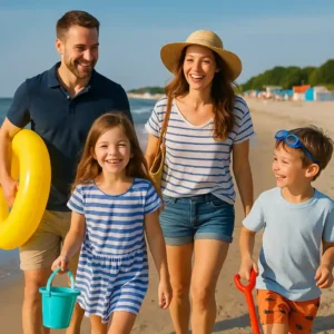 Ostsee Polen Urlaub mit Kindern 5 Familienausflug nach Polen an den Strand